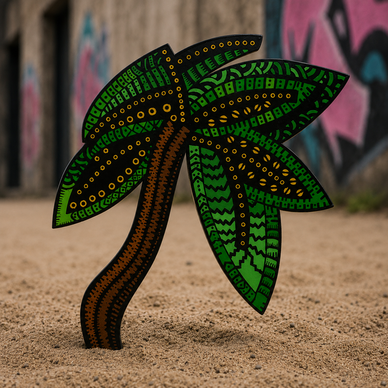 Found surf art collection featuring unexpected designs inspired by random discoveries